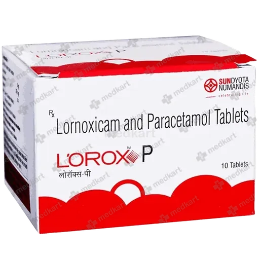 lorox p tablet 10's